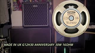 Greenback vs G12H30 Anniversary vs G12H Heritage All UK Made [upl. by Stclair]