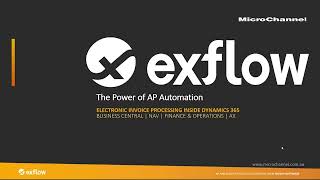 See the Power of Accounts Payable AP Automation for Business Central amp NAV  Exflow [upl. by Ekul]