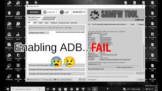 Samsung Galaxy A04e SMA042FDS Frp Bypass  SamFw Tool  Enabling ADBFAIL [upl. by Rhonda]