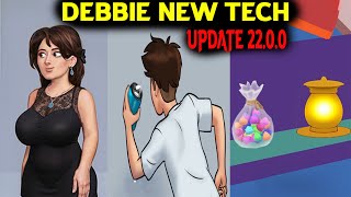 summertime saga debbie new tech update 2200  summertime saga new update android [upl. by Stacey]