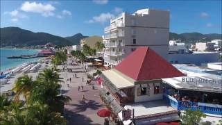 Amazing St Maarten 2017 Phantom 4 Drone Footage HD [upl. by Annoet764]