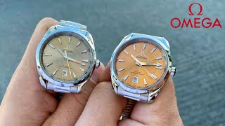 Omega Aqua Terra vs Breitling Chronomat GMT [upl. by Martel]