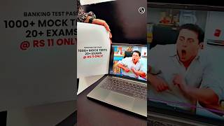 Banking Test Pass 11 ₹ only ytshorts shirtsfeed bankingexam bankingprepration [upl. by Aznecniv955]