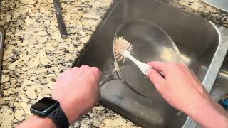 Tramontina Fry Pan Stainless Steel TriPly Clad 10Inch Review [upl. by Aremmat219]