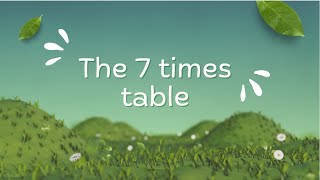 The 7 times table [upl. by Gaudette394]