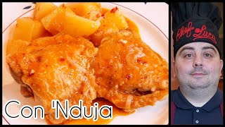 Pollo e Patate alla Nduja in Padella [upl. by Yl]