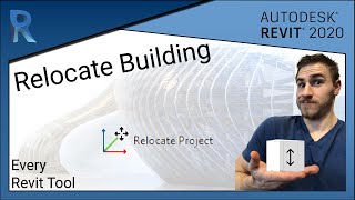 How to Relocate your Building  Revit 2020 [upl. by Rawden]