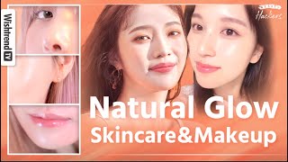 Skincare Routine For A Natural Glowy Complexion✨Kaspers Tips For Glass Skin [upl. by Nahtanaj]