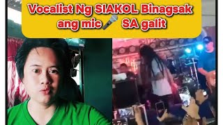 Vocalist ng bandang SIAKOL Binagsak ang mic sa galit [upl. by Laeno734]