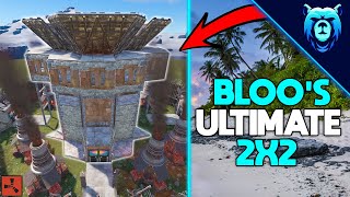 Blooprints PERFECT 2x2 Expansion  Rust Base Design 2024 [upl. by Notreve923]