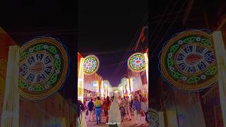 Chandannagar jagadhatri puja 🌺 iLight show jagadhartipuja youtubeshorts joinmychannel [upl. by Aitnahc]