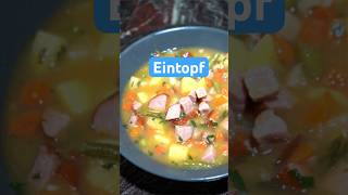 Ein Topf Eintopf 🍁🍁🥘🥘 eintopf rezept herbst vitamine gesund cabanossi short shorts [upl. by Brightman]