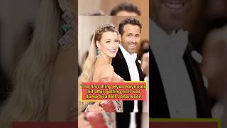 The first thing Ryan Reynolds did after getting rich was dump Scarlett Johansson but she ended up [upl. by Siramad]