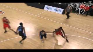 Wildcats Rapid Replay  James Ennis dunks on Gary Wilkinson [upl. by Ylicec]