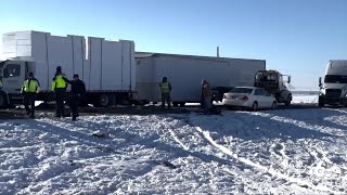 30 car crash west of Pocatello [upl. by Wald]