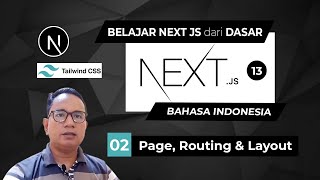 Nextjs Page Routing amp Layout  NextJs 13 Tutorial [upl. by Harvie]