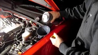 Clutch Fluid Change FAST Gravity Bleed Method [upl. by Schott480]