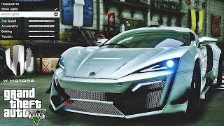 Lykan Hypersport WMotors Tuning 🚗 GTA V ☢ Redux Extreme Graphics [upl. by Ahsait]