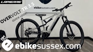 Lapierre Overvolt TR 35 eBike Quick Look [upl. by Isador]