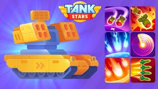 Tank Stars ONLINE PVP Gameplay  BLAZER MAX LEVEL 1600HP [upl. by Hadias]