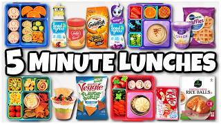 School Lunchbox Ideas for when Youre OUT OF TIME NO Cooking Required [upl. by Nwahsad]