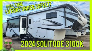 Fulltime luxury under 36ft 2024 Solitude 310GK fifth wheel [upl. by Anasxor]