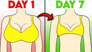 7 Day Workout Challenge To Reduce Breast Size How To Lose Breast Fat In 7 Days [upl. by Mada]