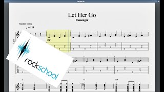 Let Her Go Rockschool Grade 2 Acoustic Guitar [upl. by Yessydo]