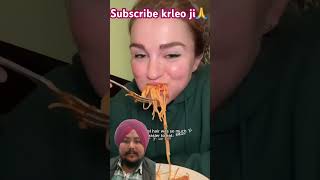 pasta pastachallenge food italianfoodie mukbang italianfoodlover spaghetti rynottolaugh 😂😂 [upl. by Bates]