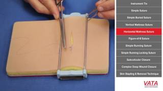 Suture Techniques Course Video [upl. by Hasan]