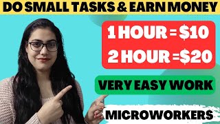 🔴PROOF How To Earn Money From Microworkers Microworkers Tutorial In Hindi  Review 2024 [upl. by Santa]