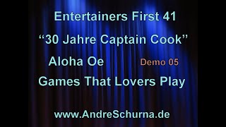 Entertainers First 41 quot30 Jahre Captain Cookquot Aloha Oe Games That Lovers Play on Yamaha Genos [upl. by Llednar258]