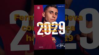 Fermín López renueva con el Barça hasta 2029 shorts [upl. by Einahpit]