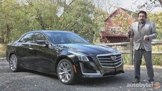 2016 Cadillac CTS Premium Luxury Sedan Test Drive Video Review [upl. by Eibor940]