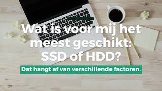 Een HDD of SSD harde schijf wat is het verschil [upl. by Rockwell]