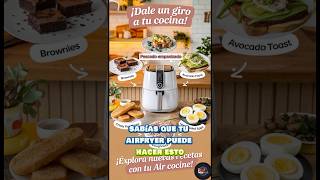 quot5 Cosas que No Sabías que Puedes Cocinar en una Air Fryerquot [upl. by Egiap]