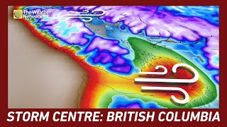 Storm Brings Heavy Wet Snow and Strong Winds to British Columbia [upl. by Austreng130]