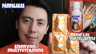 ENERVON MULTIVITAMINS WITH THE BEST VITAMIN C OF 2021 TO STRENGTHEN YOUR HEALTH  REAL TALK REVIEW [upl. by Saba]