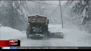 Noreaster knocks out power to thousands in Ashby Townsend [upl. by Annoval]