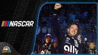 Alex Bowman ends 80race drought wins Grant Park 165  Motorsports on NBC [upl. by Amary366]