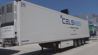 Krone Cool Liner TKS Celsineo Refrigerated SemiTrailer 2023 Exterior and Interior [upl. by Plafker58]