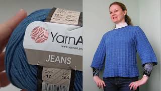 Отзыв о пряже YarnArt Jeans [upl. by Laehctim]