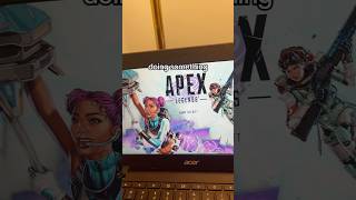 Apex Legends on a 7 year old Chromebook tech pc gaming apexlegends [upl. by Altaf]