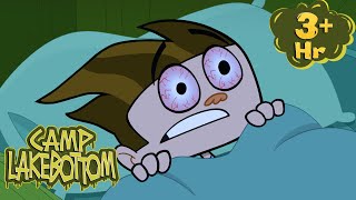 HALLOWEEN FRIGHT NIGHT  Spooky Cartoons for Kids  Camp Lakebottom [upl. by Magee]