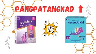 PEDIASURE VS ASCENDA GATAS NA PANGPATANGKAD MILK FOR 37 YEARS OLD [upl. by Hollister]