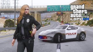 GtA 5 Lspdfr Playing As A Seacrest County PD NFS  Nissan 370Z Patrol gta gta5 lspdfr [upl. by Raji440]