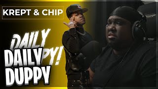 Krept x Chip  Daily Duppy  GRM Daily REACTION [upl. by Ahsatan839]