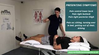 Osteopath treatment for Low Back Pain amp Hamstring Pain [upl. by Hsaniva]