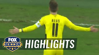 Marco Reus returns from injury with a stunning goal  201718 Bundesliga Highlights [upl. by Alig912]