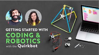 Getting Started Coding amp Robotics with Quirkbot Using Block Programming [upl. by Suiravad426]